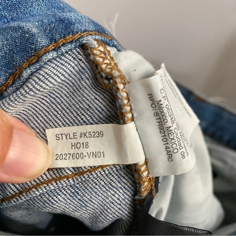 MADEWELL The High-Rise Slim Boyjean in Raebrook Wash Eco Edition Size 24 Petite - Picture 11 of 12